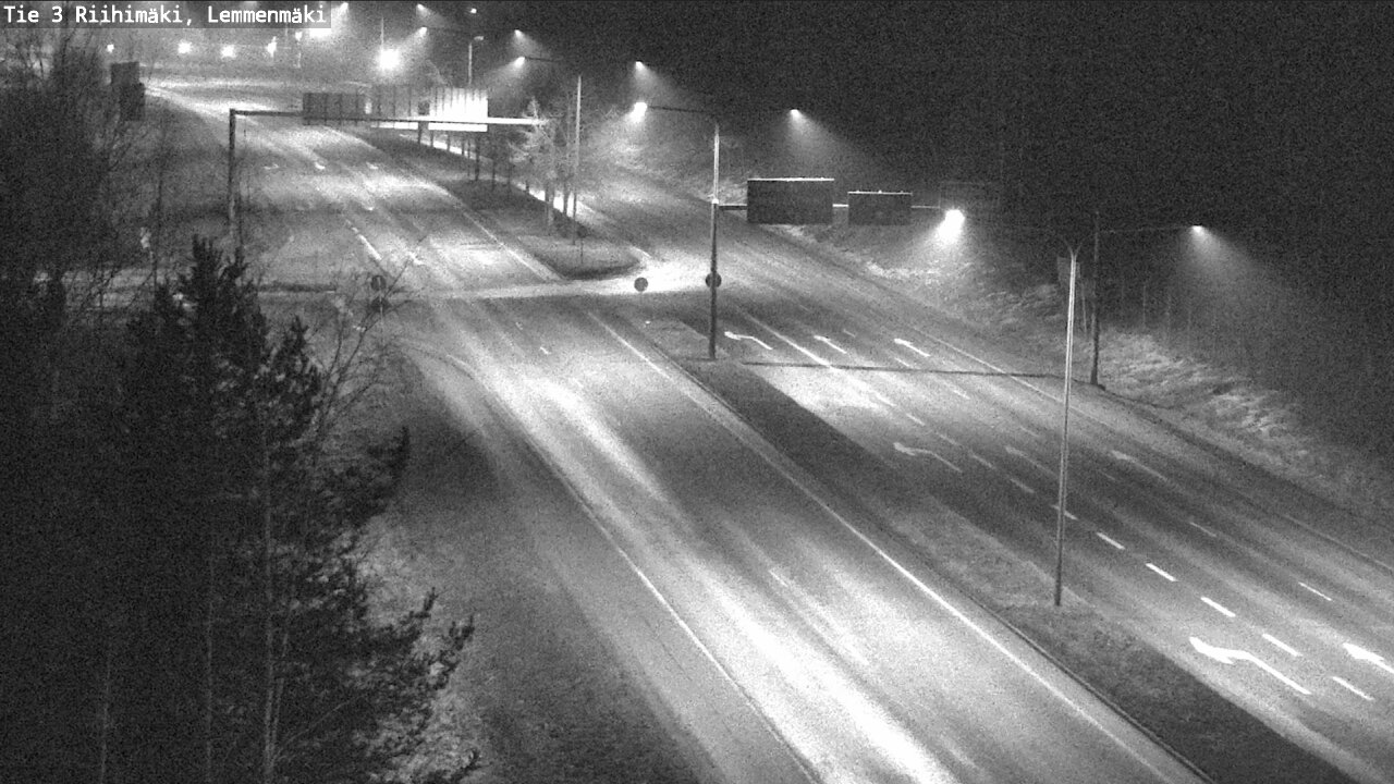 Weather Camera Image Väg 3 Riihimäki, Lemmenmäki, Riihimäki, Kanta-Häme