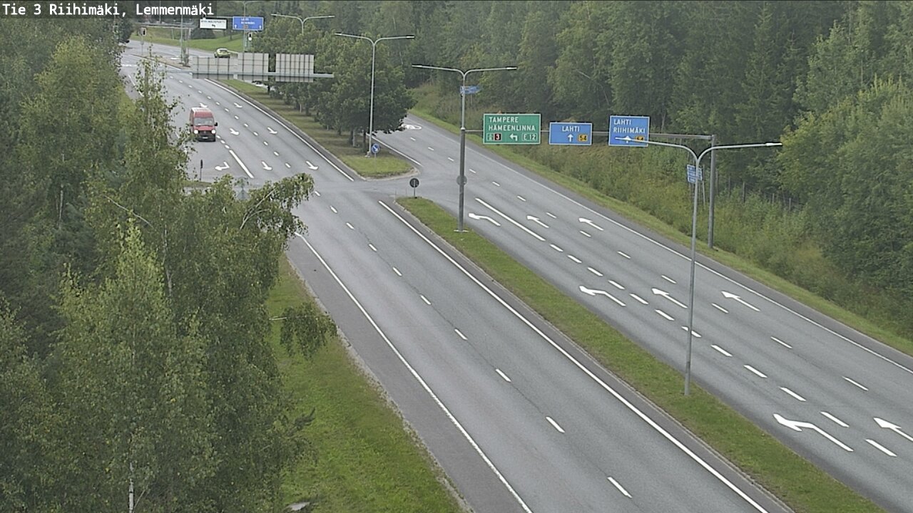 Weather Camera Image Road 3 Riihimäki, Lemmenmäki, Riihimäki, Kanta-Häme