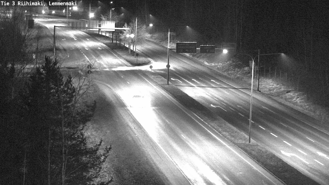 Weather Camera Image Väg 3 Riihimäki, Lemmenmäki, Riihimäki, Kanta-Häme