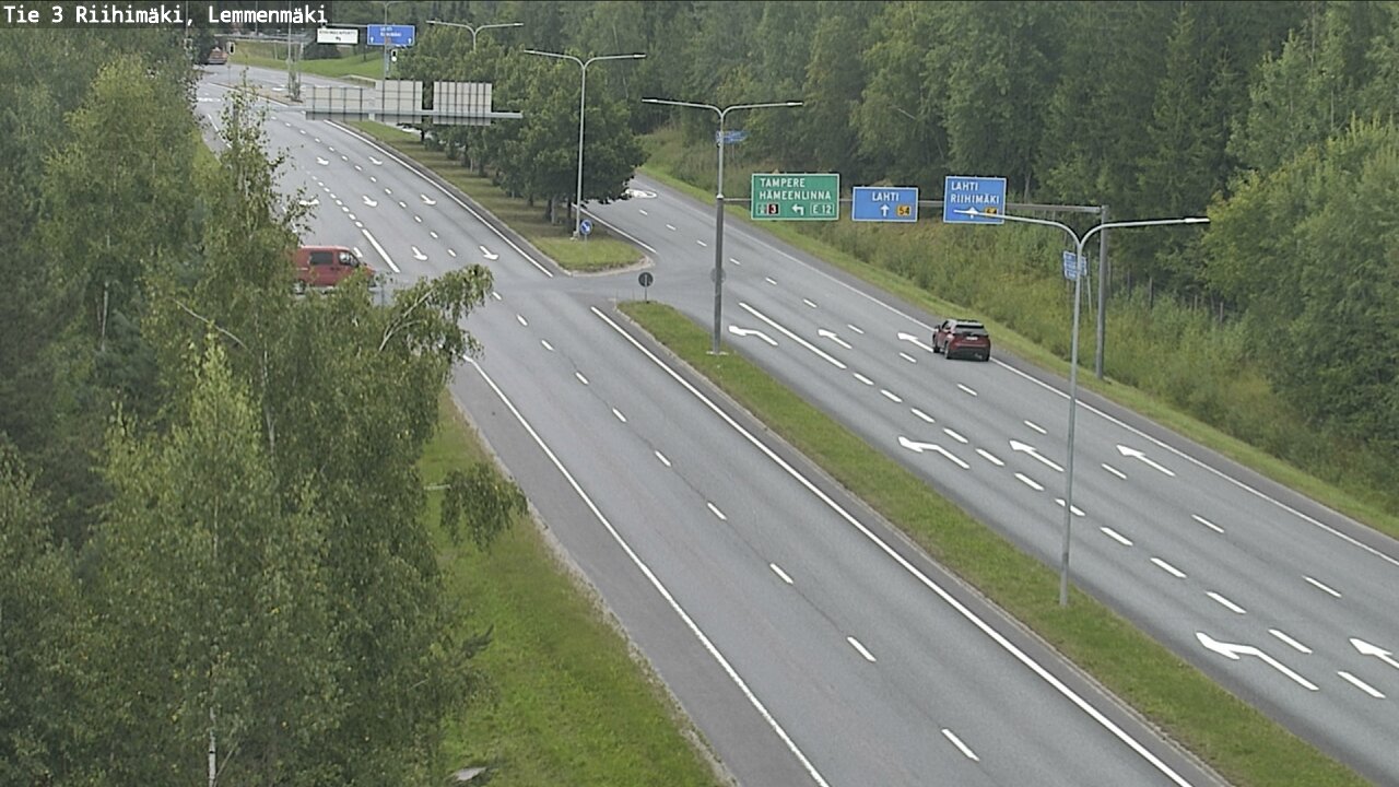 Weather Camera Image Road 3 Riihimäki, Lemmenmäki, Riihimäki, Kanta-Häme