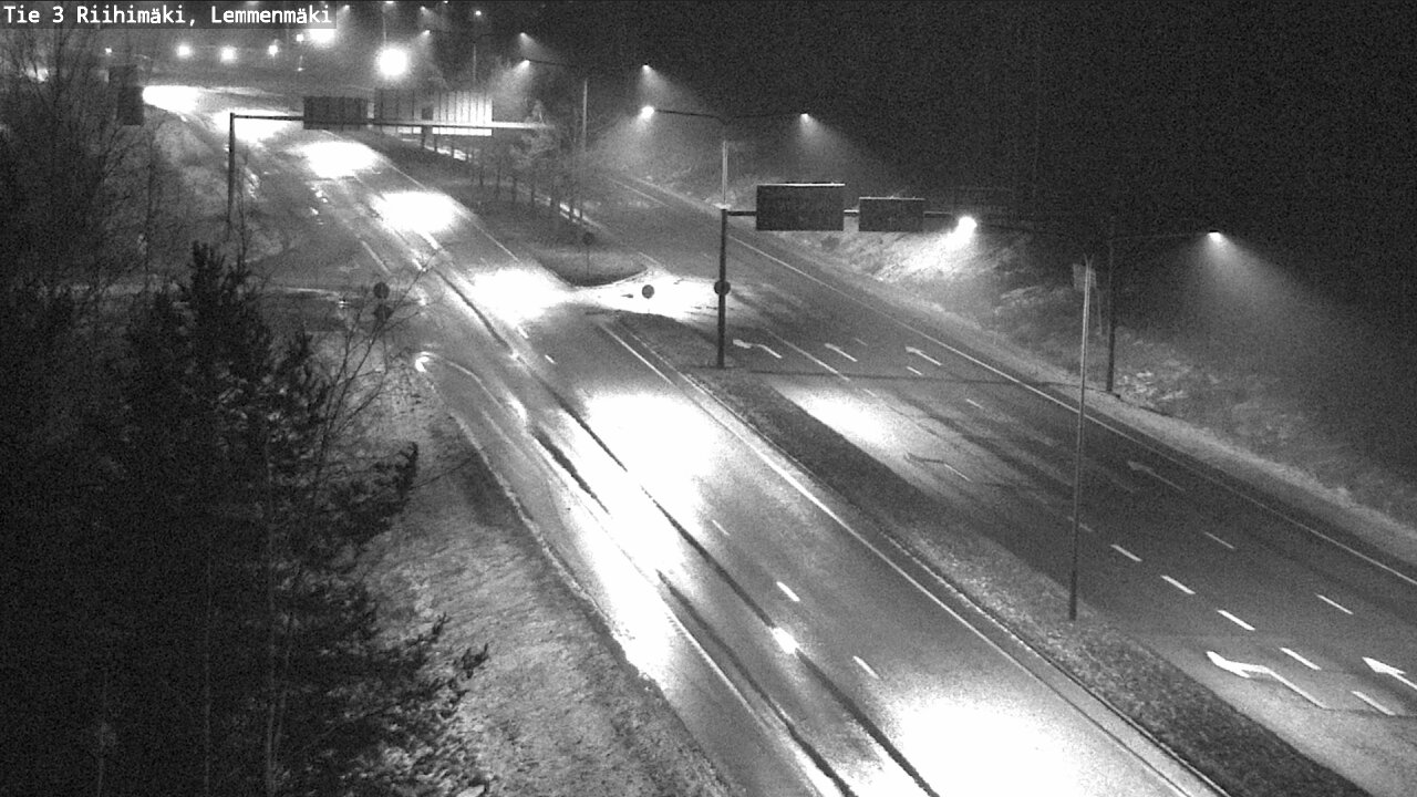 Weather Camera Image Väg 3 Riihimäki, Lemmenmäki, Riihimäki, Kanta-Häme