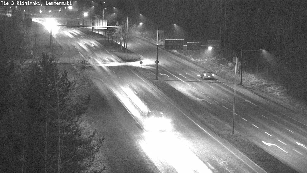 Weather Camera Image Väg 3 Riihimäki, Lemmenmäki, Riihimäki, Kanta-Häme
