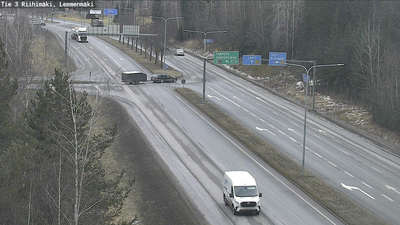 Weather Camera Image Väg 3 Riihimäki, Lemmenmäki, Riihimäki, Kanta-Häme