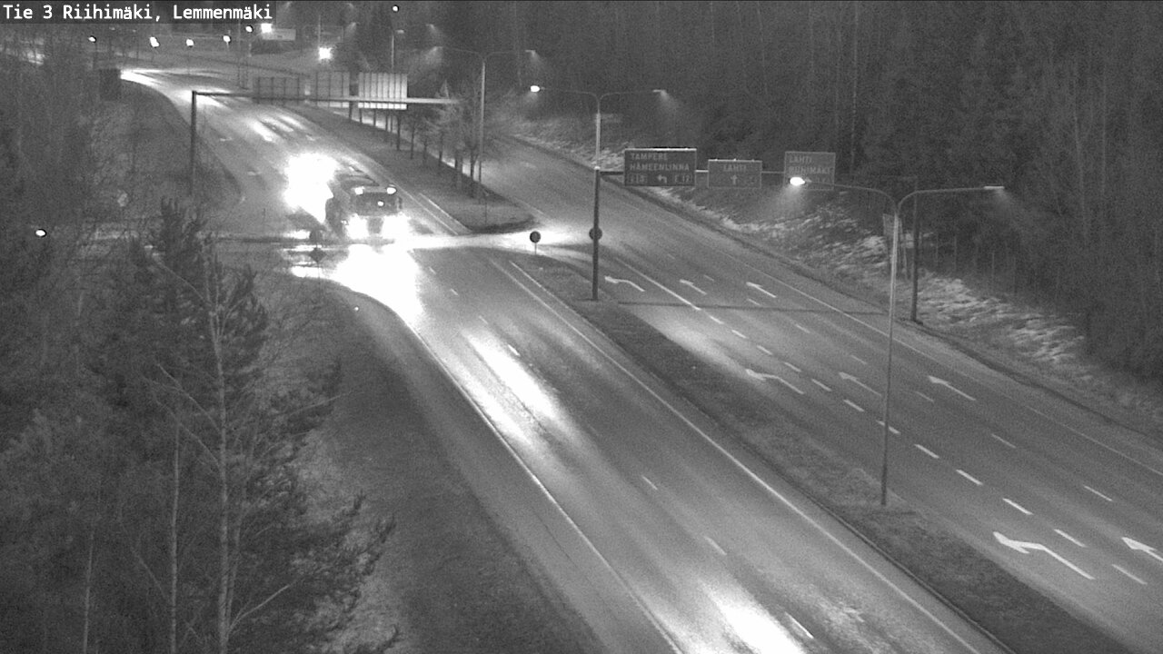 Weather Camera Image Väg 3 Riihimäki, Lemmenmäki, Riihimäki, Kanta-Häme