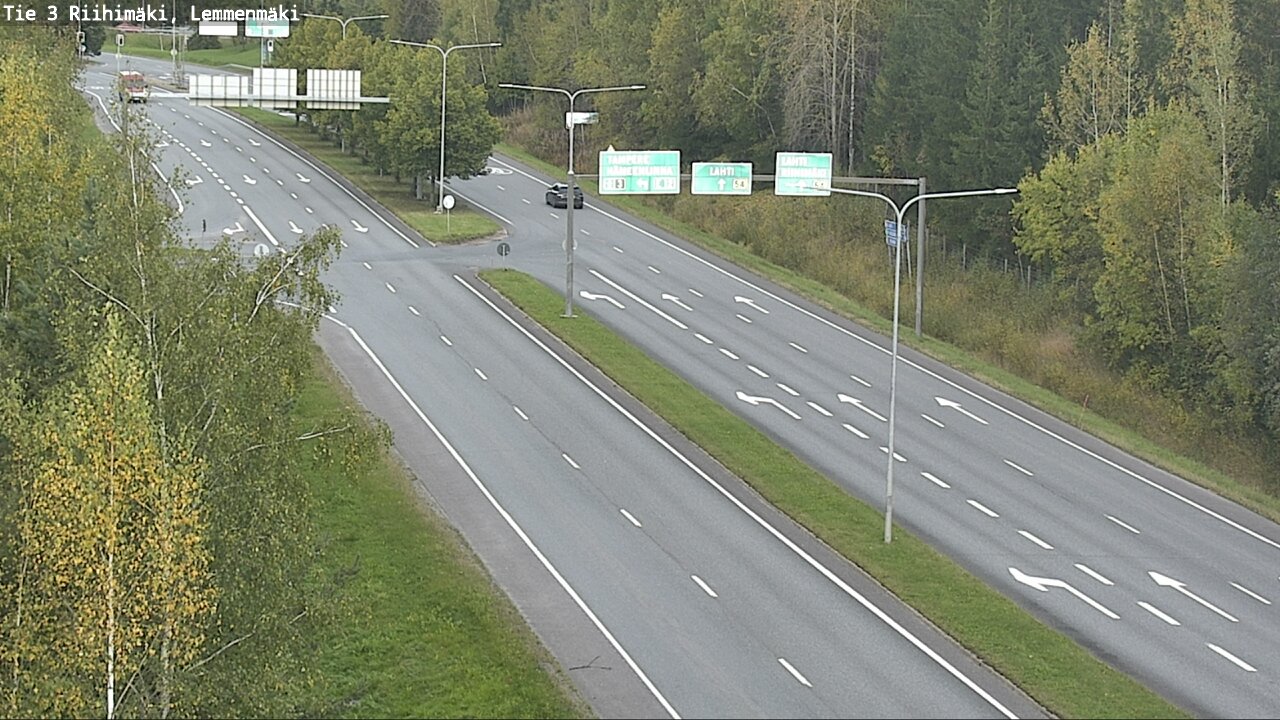 Weather Camera Image Väg 3 Riihimäki, Lemmenmäki, Riihimäki, Kanta-Häme
