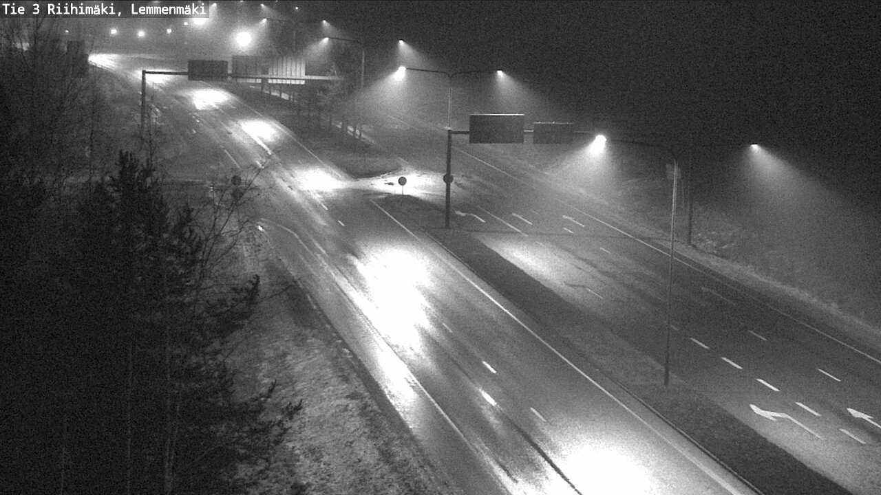 Weather Camera Image Väg 3 Riihimäki, Lemmenmäki, Riihimäki, Kanta-Häme