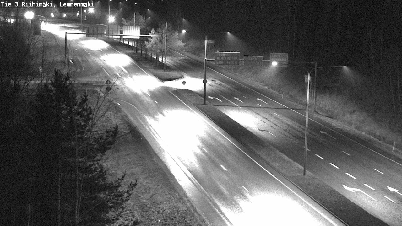 Weather Camera Image Väg 3 Riihimäki, Lemmenmäki, Riihimäki, Kanta-Häme