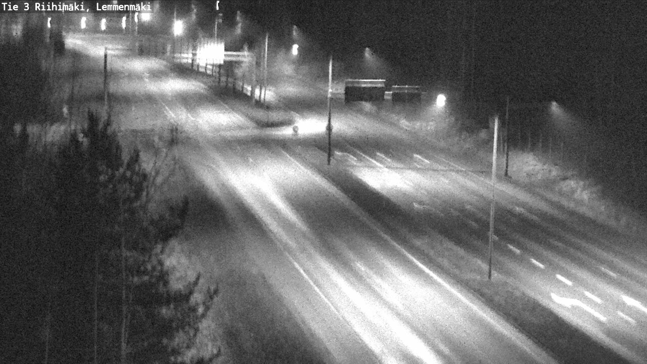 Weather Camera Image Väg 3 Riihimäki, Lemmenmäki, Riihimäki, Kanta-Häme