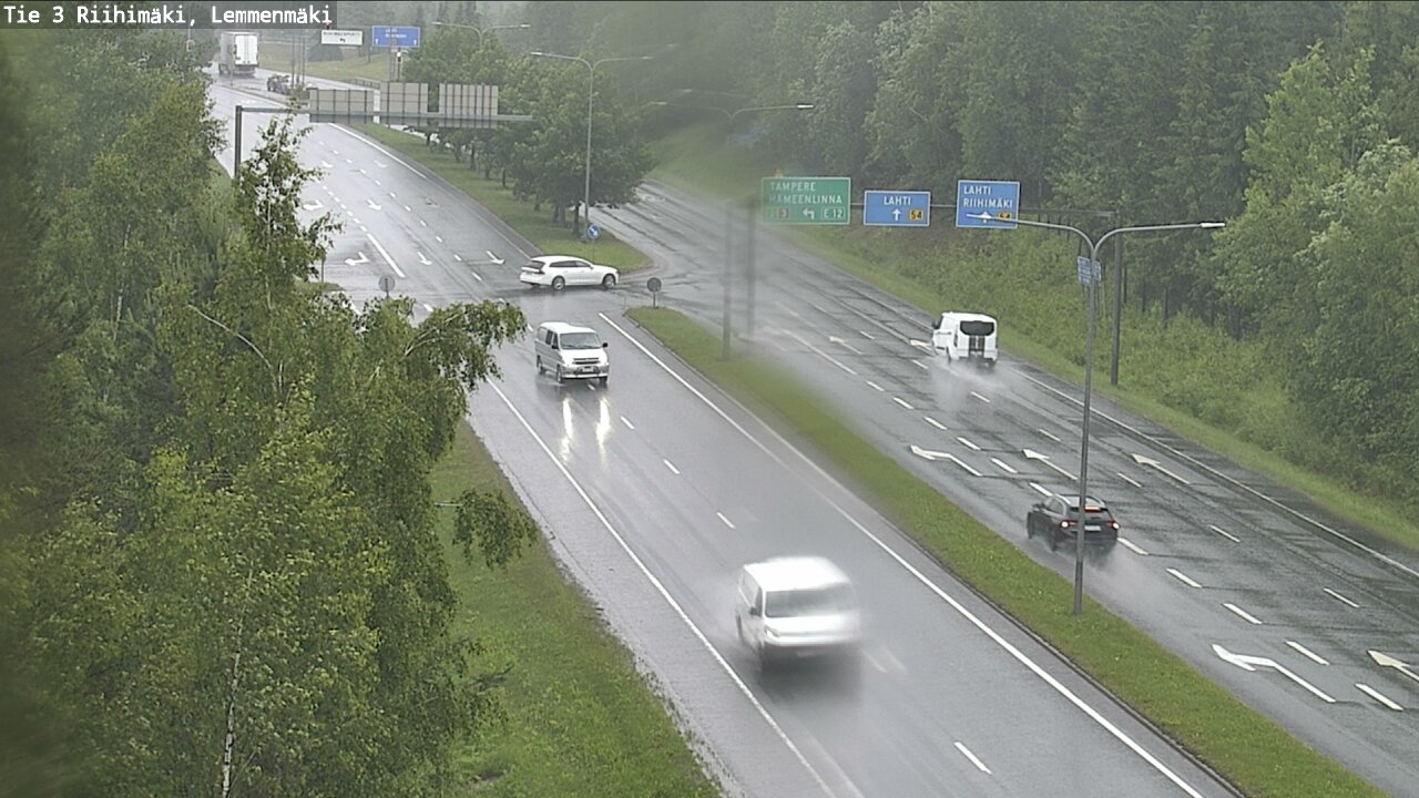 Weather Camera Image Väg 3 Riihimäki, Lemmenmäki, Riihimäki, Kanta-Häme