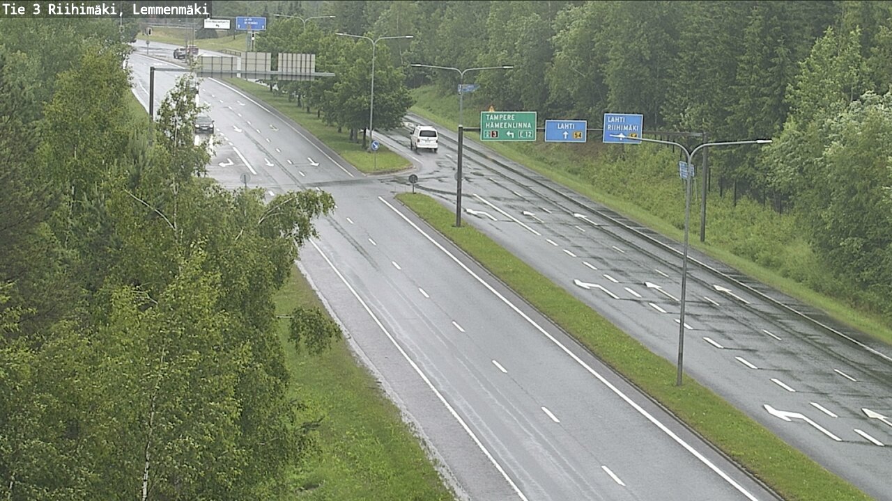 Weather Camera Image Väg 3 Riihimäki, Lemmenmäki, Riihimäki, Kanta-Häme
