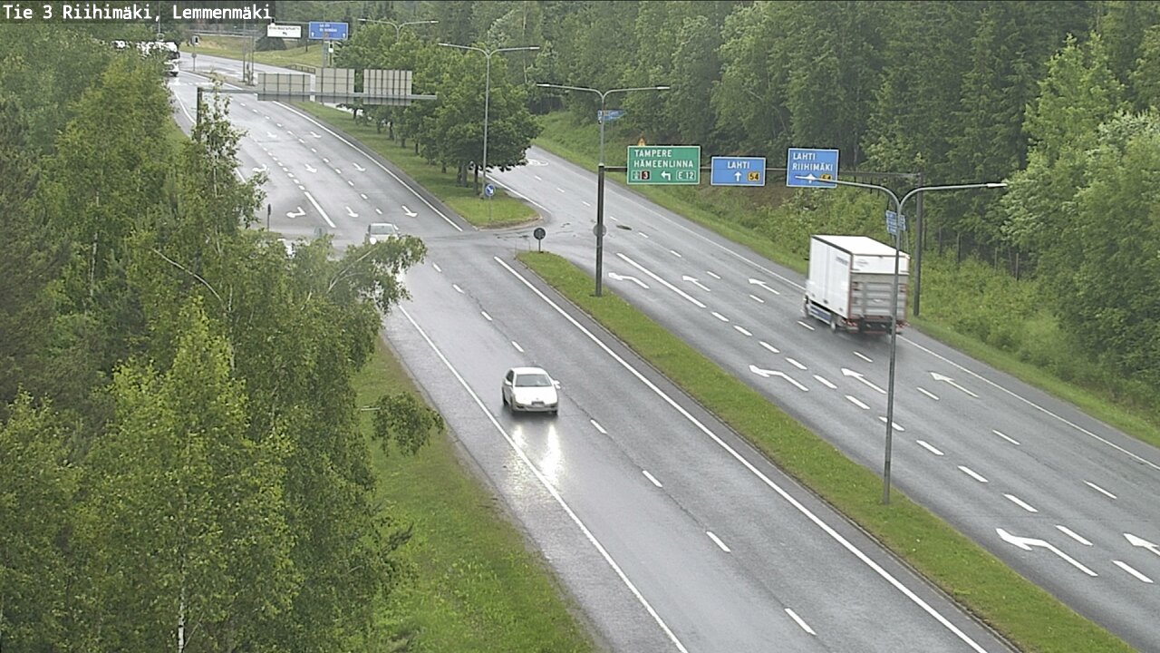 Weather Camera Image Väg 3 Riihimäki, Lemmenmäki, Riihimäki, Kanta-Häme