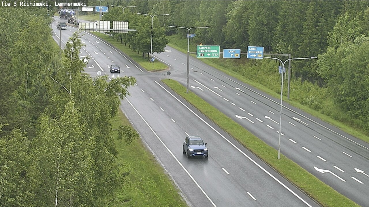 Weather Camera Image Road 3 Riihimäki, Lemmenmäki, Riihimäki, Kanta-Häme