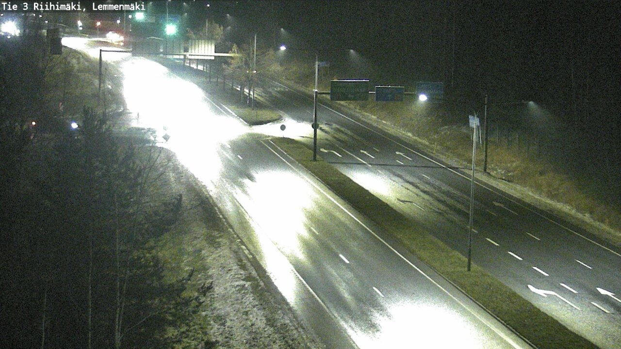 Weather Camera Image Väg 3 Riihimäki, Lemmenmäki, Riihimäki, Kanta-Häme