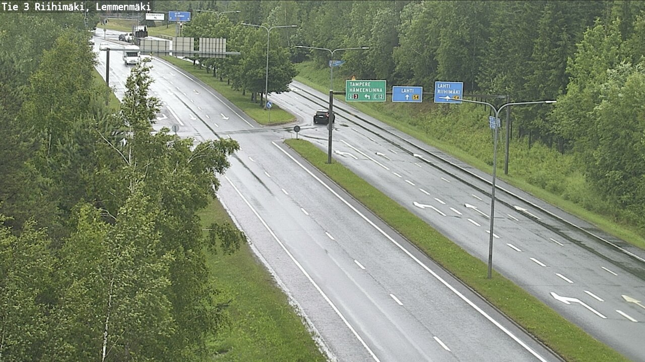 Weather Camera Image Väg 3 Riihimäki, Lemmenmäki, Riihimäki, Kanta-Häme