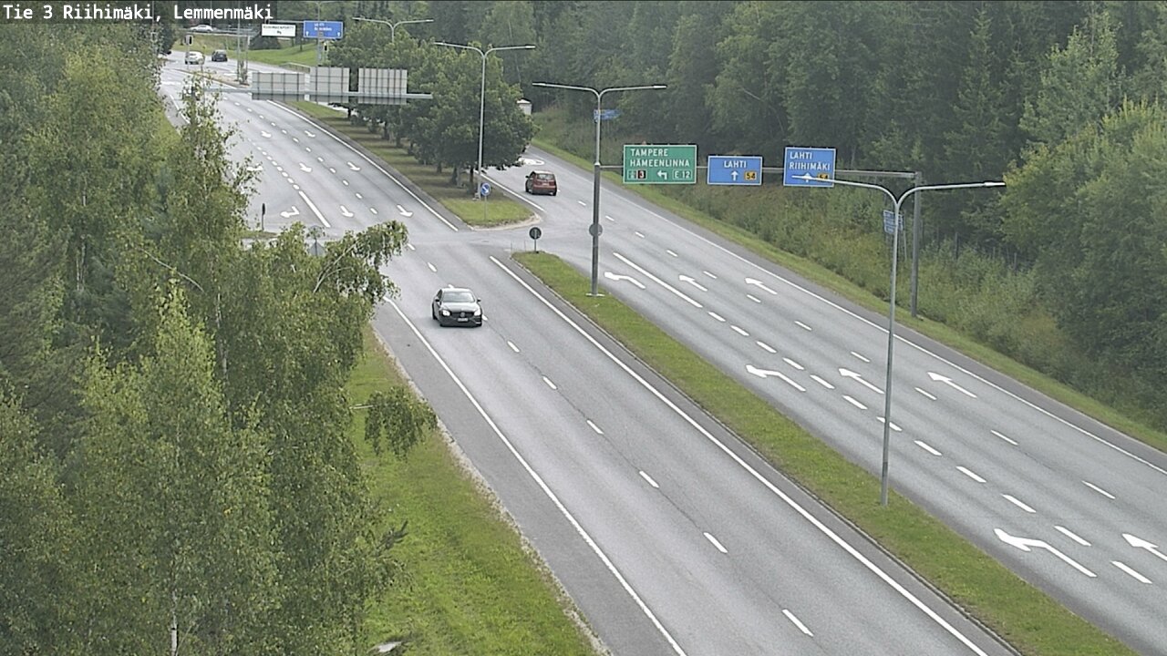 Weather Camera Image Väg 3 Riihimäki, Lemmenmäki, Riihimäki, Kanta-Häme
