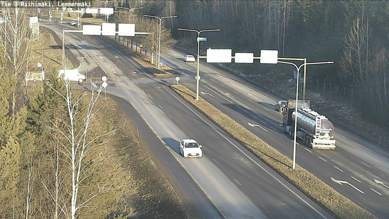 Weather Camera Image Väg 3 Riihimäki, Lemmenmäki, Riihimäki, Kanta-Häme