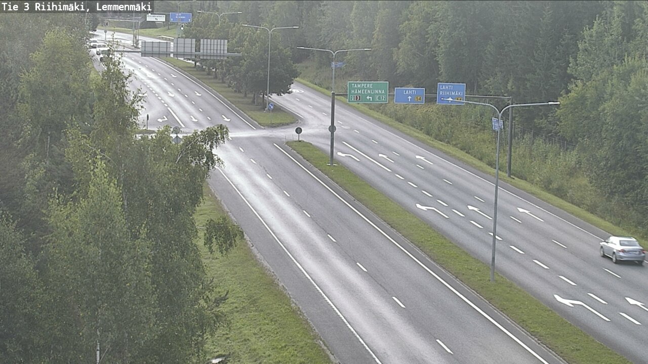 Weather Camera Image Road 3 Riihimäki, Lemmenmäki, Riihimäki, Kanta-Häme