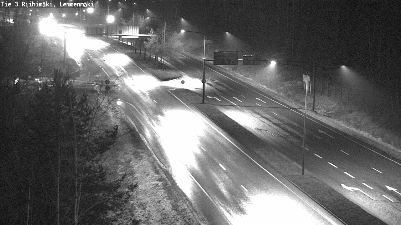 Weather Camera Image Väg 3 Riihimäki, Lemmenmäki, Riihimäki, Kanta-Häme