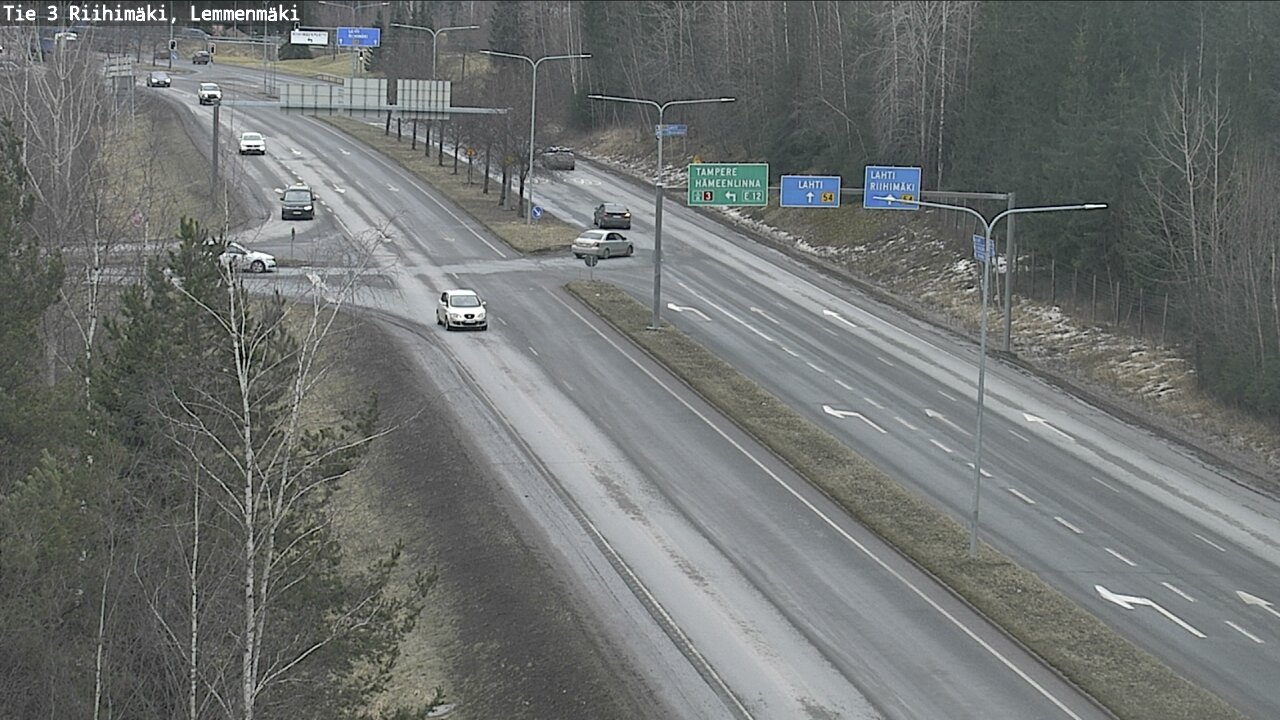 Weather Camera Image Väg 3 Riihimäki, Lemmenmäki, Riihimäki, Kanta-Häme