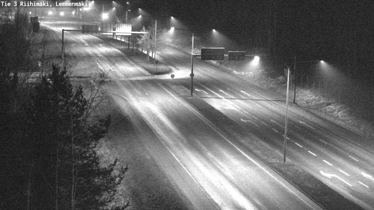 Weather Camera Image Väg 3 Riihimäki, Lemmenmäki, Riihimäki, Kanta-Häme