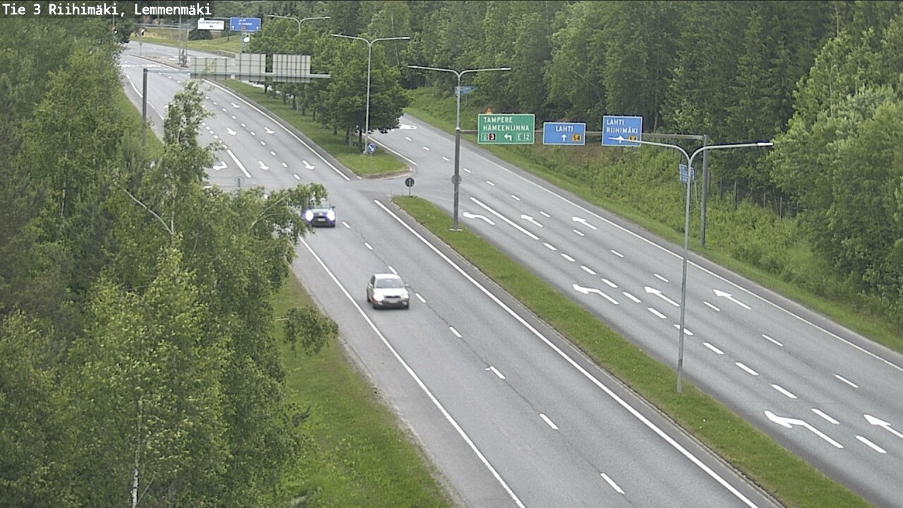 Kelikamerat Kuva Tie 3 Riihimäki, Lemmenmäki, Riihimäki, Kanta-Häme