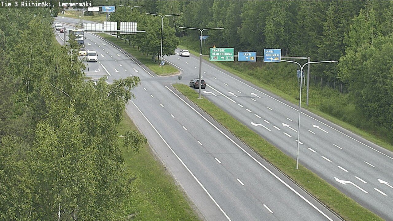 Kelikamerat Kuva Tie 3 Riihimäki, Lemmenmäki, Riihimäki, Kanta-Häme