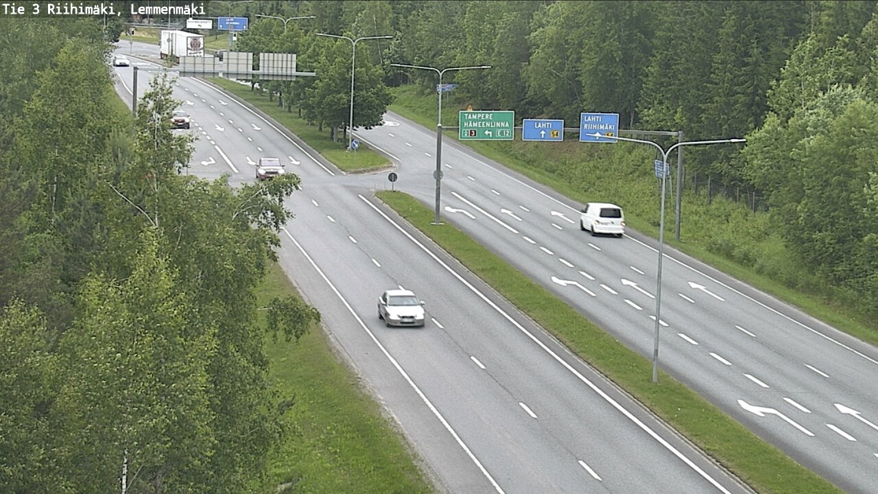 Kelikamerat Kuva Tie 3 Riihimäki, Lemmenmäki, Riihimäki, Kanta-Häme