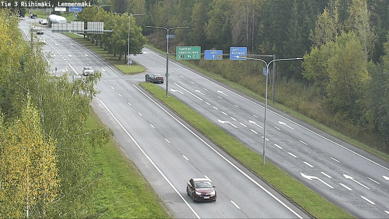 Kelikamerat Kuva Tie 3 Riihimäki, Lemmenmäki, Riihimäki, Kanta-Häme