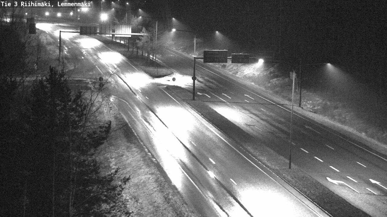 Weather Camera Image Väg 3 Riihimäki, Lemmenmäki, Riihimäki, Kanta-Häme