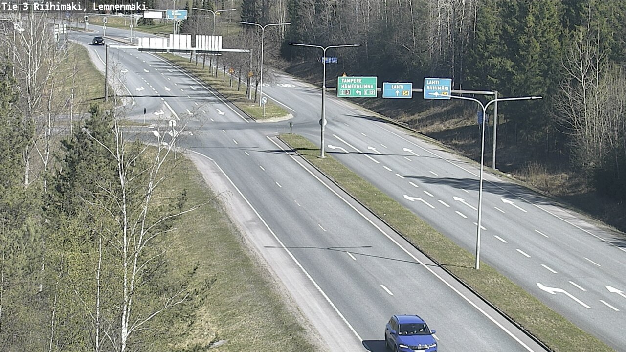 Kelikamerat Kuva Tie 3 Riihimäki, Lemmenmäki, Riihimäki, Kanta-Häme