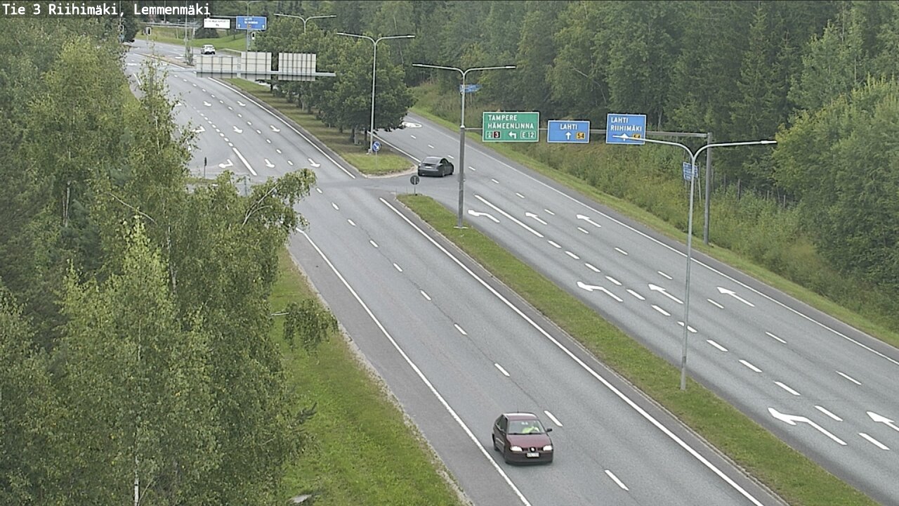 Weather Camera Image Väg 3 Riihimäki, Lemmenmäki, Riihimäki, Kanta-Häme