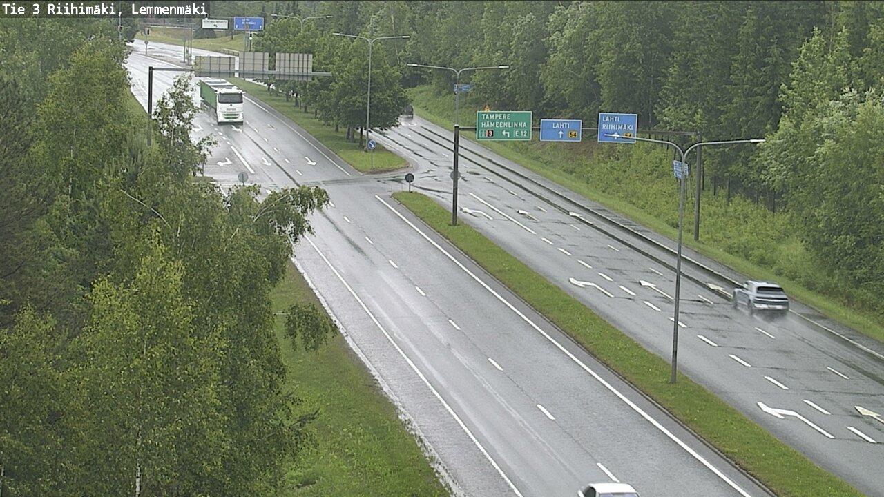 Weather Camera Image Väg 3 Riihimäki, Lemmenmäki, Riihimäki, Kanta-Häme