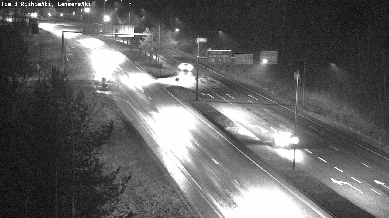 Weather Camera Image Väg 3 Riihimäki, Lemmenmäki, Riihimäki, Kanta-Häme