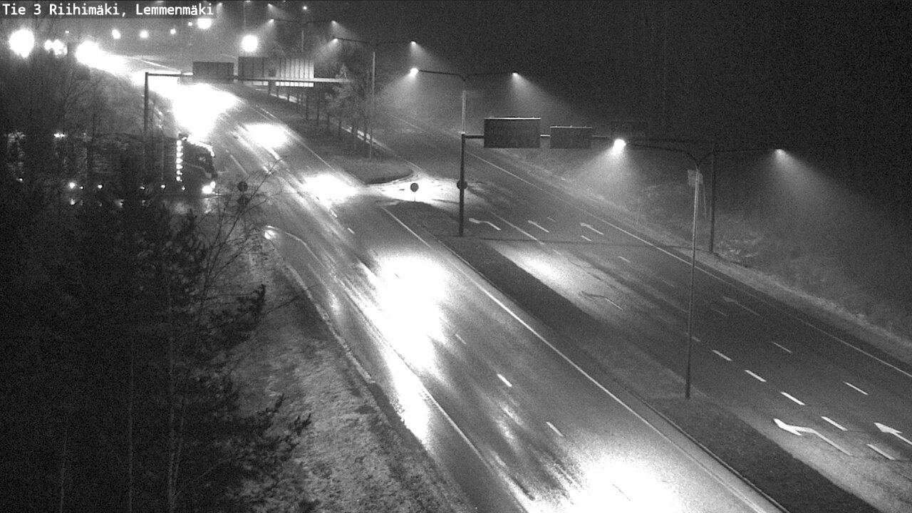 Weather Camera Image Väg 3 Riihimäki, Lemmenmäki, Riihimäki, Kanta-Häme