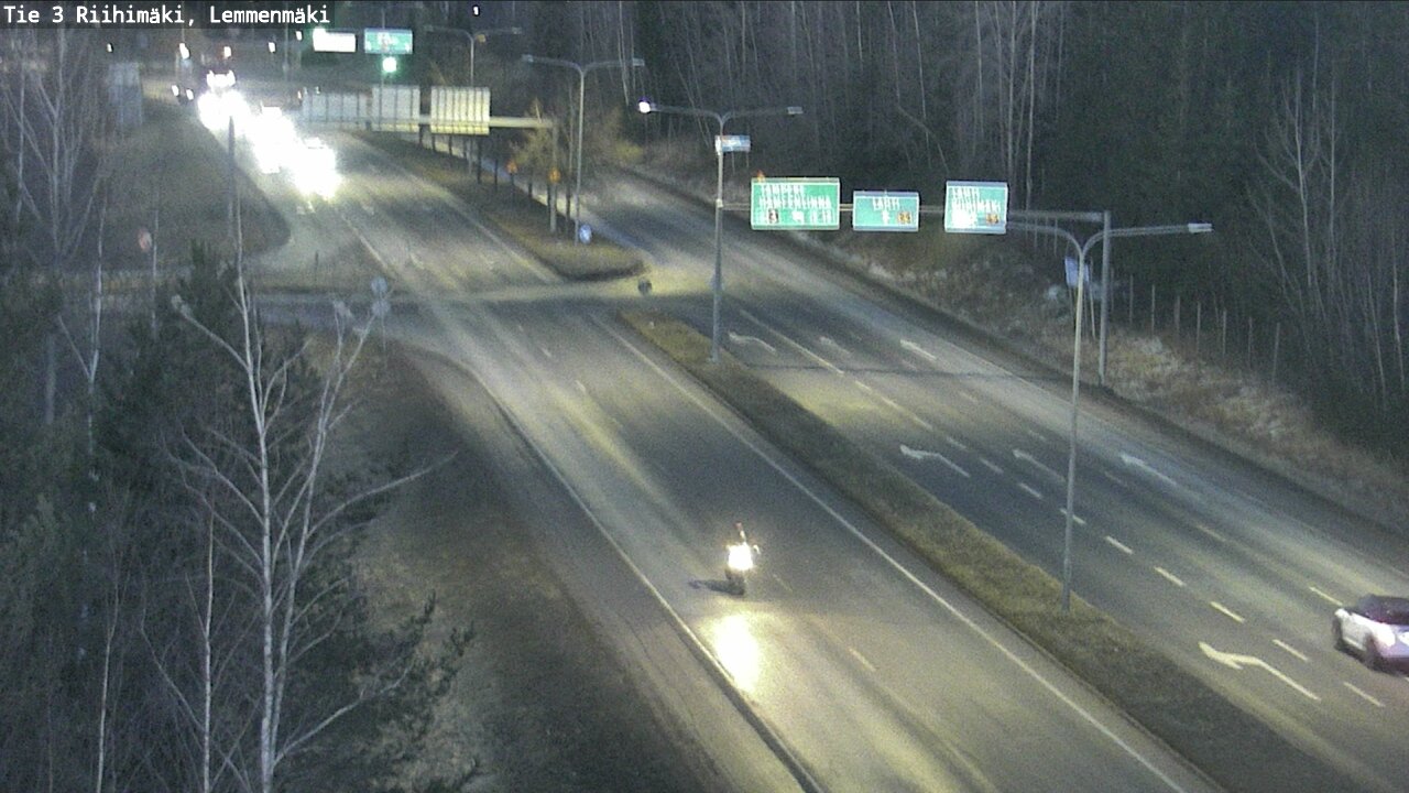Weather Camera Image Road 3 Riihimäki, Lemmenmäki, Riihimäki, Kanta-Häme