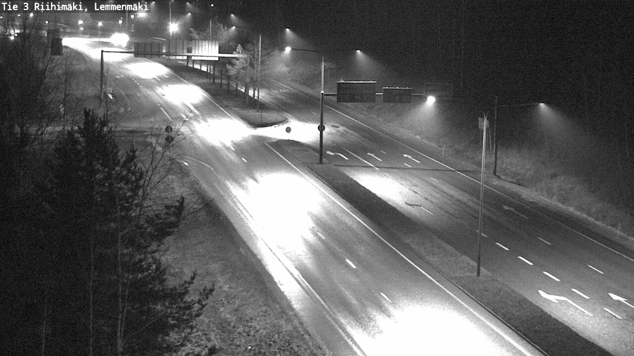 Weather Camera Image Väg 3 Riihimäki, Lemmenmäki, Riihimäki, Kanta-Häme