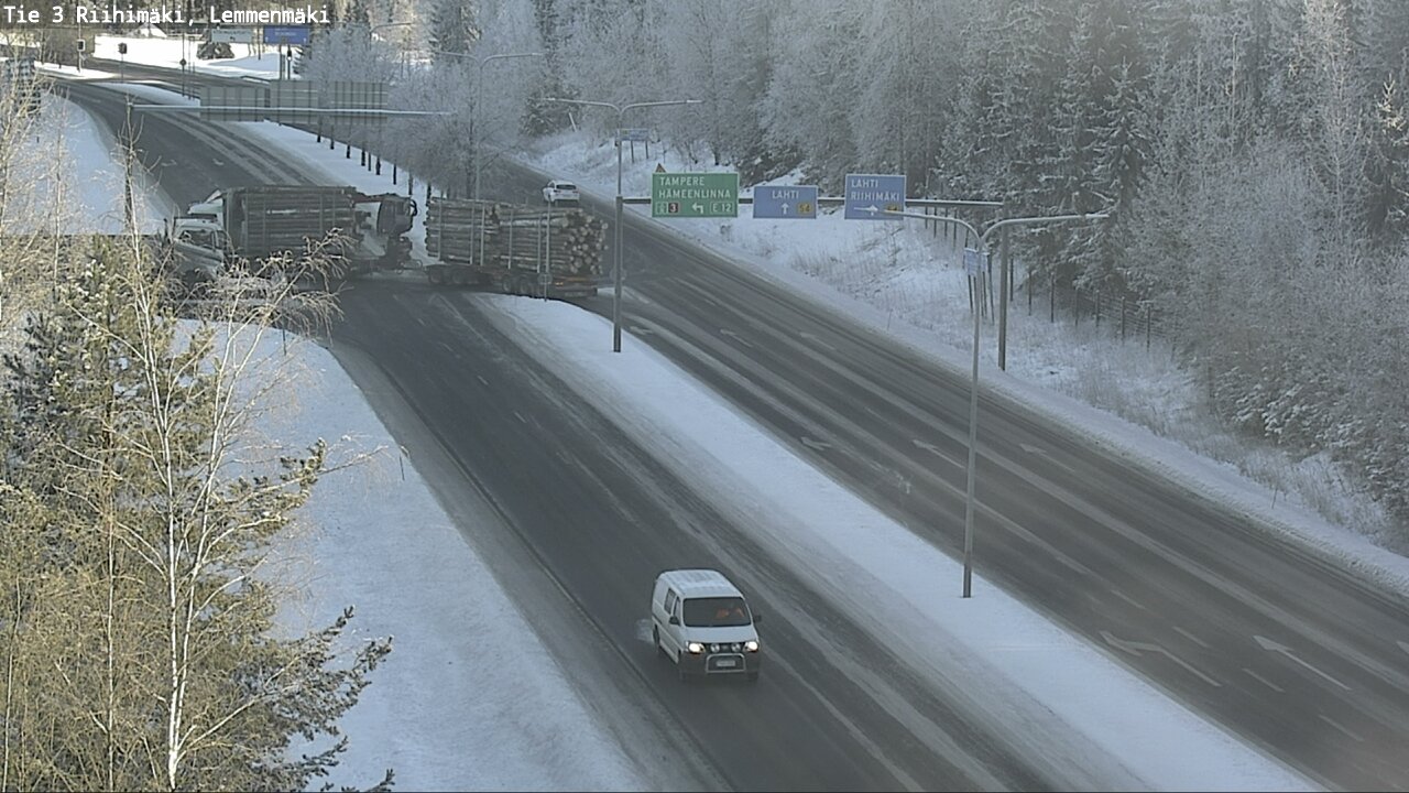 Weather Camera Image Road 3 Riihimäki, Lemmenmäki, Riihimäki, Kanta-Häme