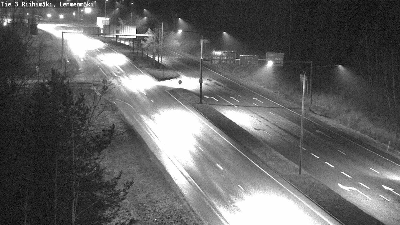 Weather Camera Image Väg 3 Riihimäki, Lemmenmäki, Riihimäki, Kanta-Häme