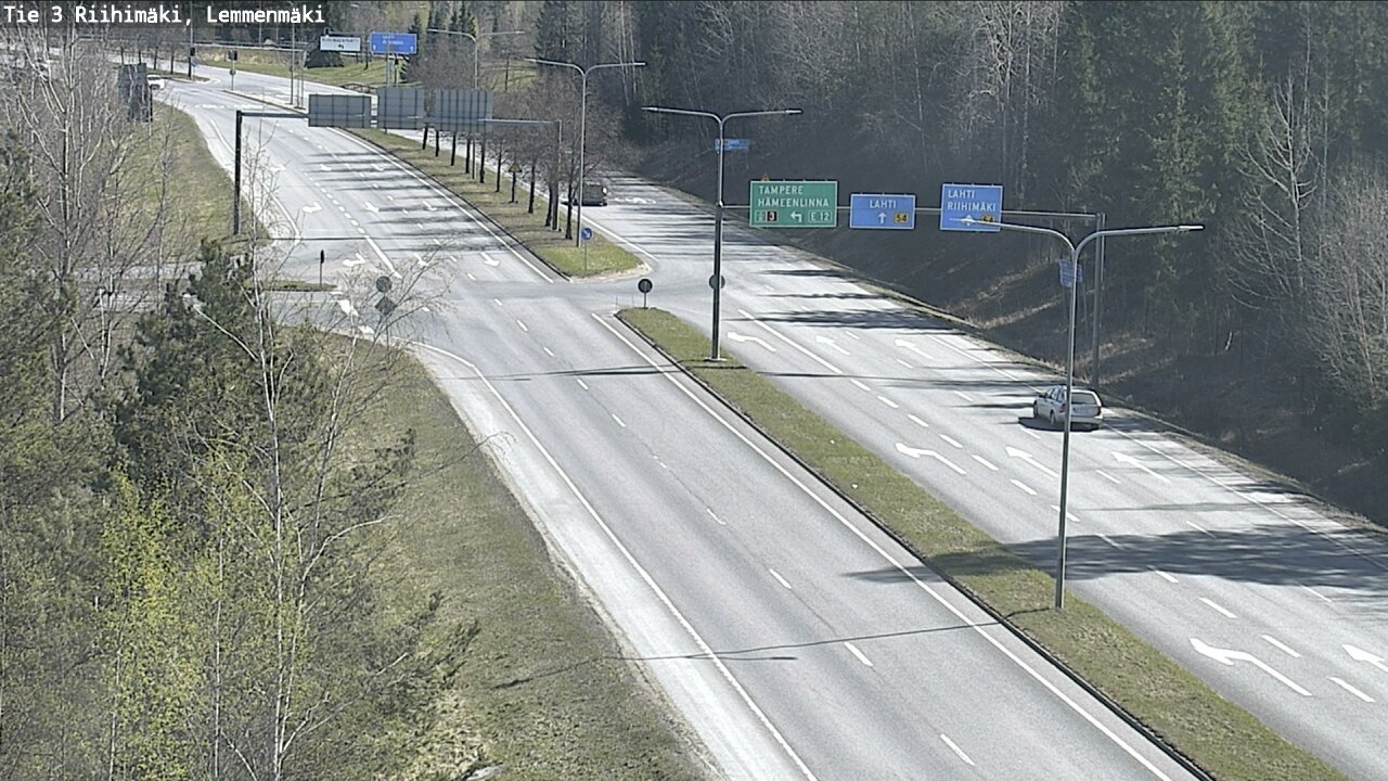 Kelikamerat Kuva Tie 3 Riihimäki, Lemmenmäki, Riihimäki, Kanta-Häme