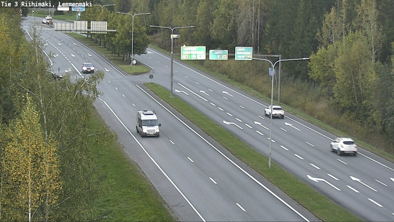 Weather Camera Image Väg 3 Riihimäki, Lemmenmäki, Riihimäki, Kanta-Häme
