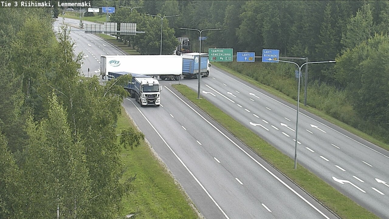Kelikamerat Kuva Tie 3 Riihimäki, Lemmenmäki, Riihimäki, Kanta-Häme