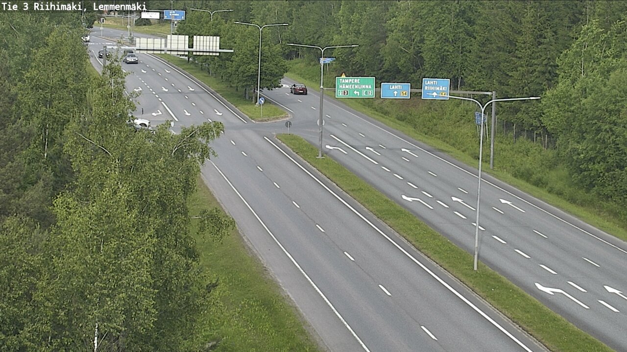 Kelikamerat Kuva Tie 3 Riihimäki, Lemmenmäki, Riihimäki, Kanta-Häme