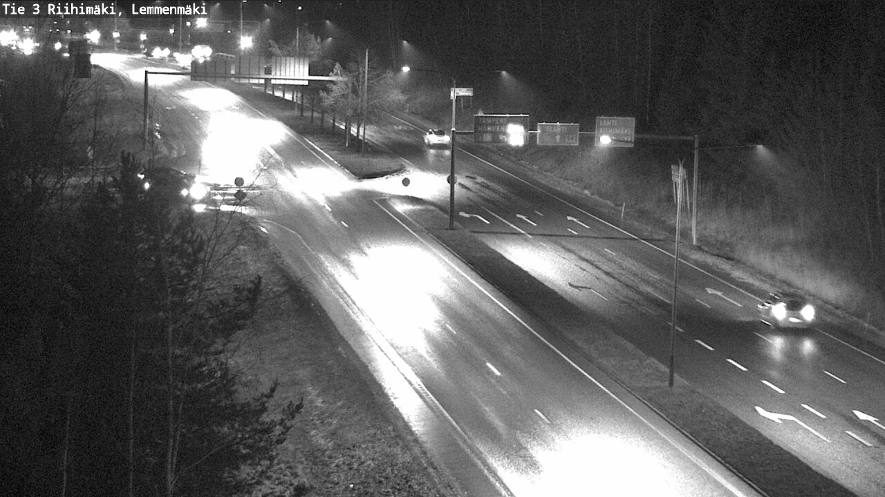 Weather Camera Image Väg 3 Riihimäki, Lemmenmäki, Riihimäki, Kanta-Häme