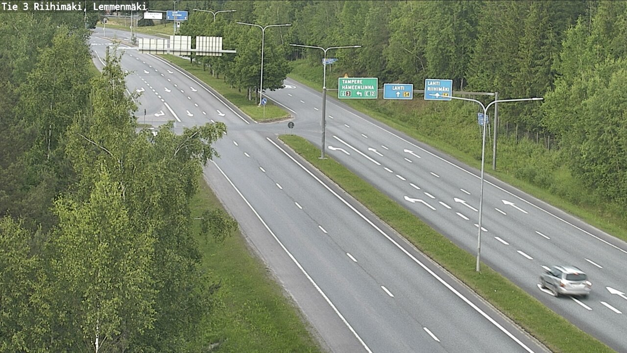 Kelikamerat Kuva Tie 3 Riihimäki, Lemmenmäki, Riihimäki, Kanta-Häme