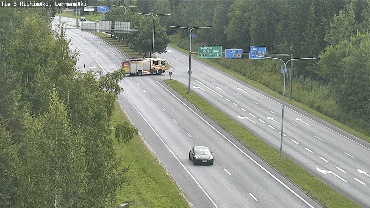 Weather Camera Image Väg 3 Riihimäki, Lemmenmäki, Riihimäki, Kanta-Häme