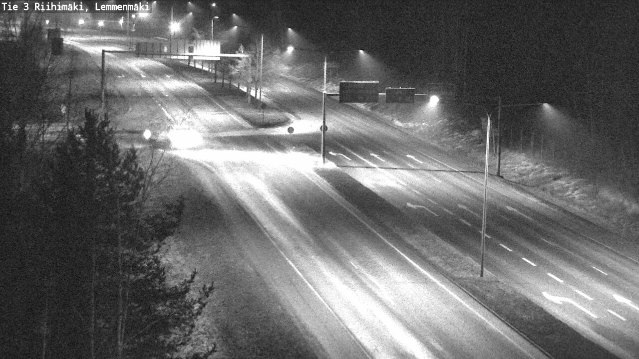 Weather Camera Image Väg 3 Riihimäki, Lemmenmäki, Riihimäki, Kanta-Häme