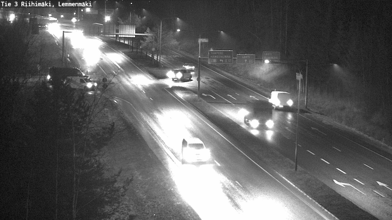 Weather Camera Image Väg 3 Riihimäki, Lemmenmäki, Riihimäki, Kanta-Häme
