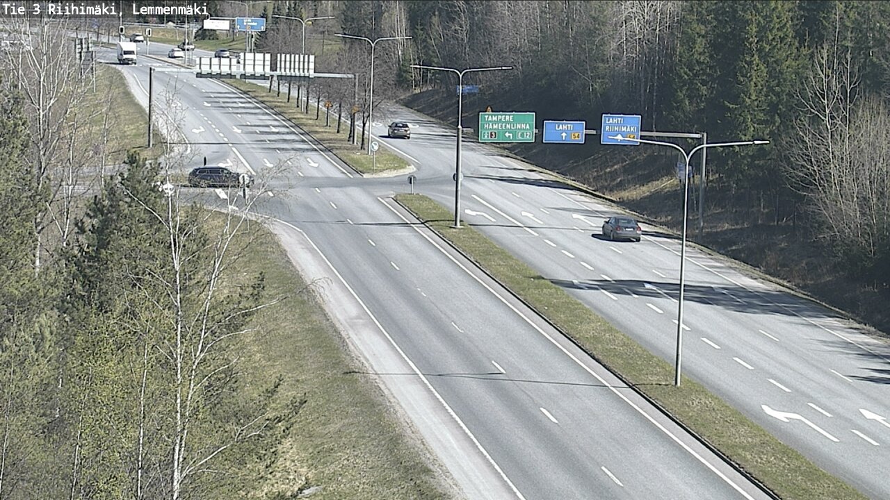 Kelikamerat Kuva Tie 3 Riihimäki, Lemmenmäki, Riihimäki, Kanta-Häme