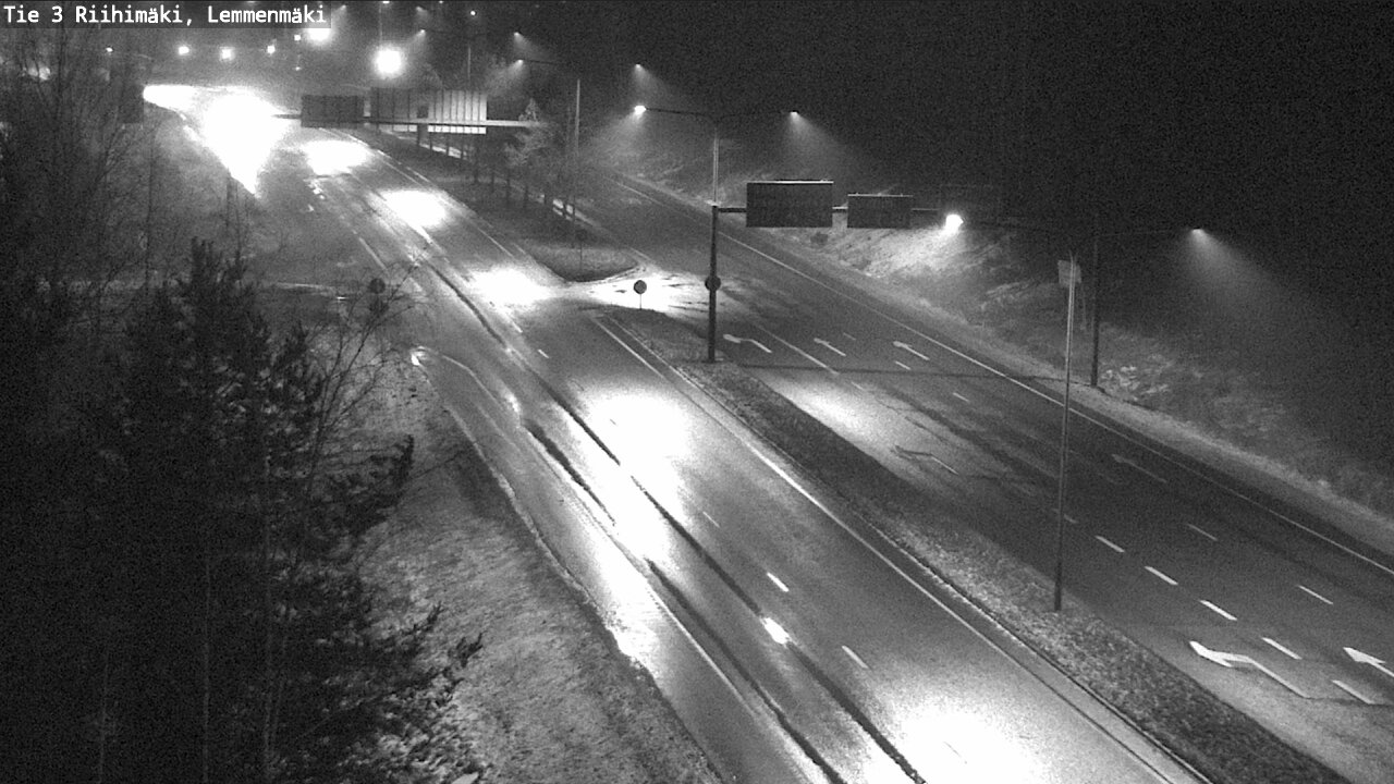 Weather Camera Image Väg 3 Riihimäki, Lemmenmäki, Riihimäki, Kanta-Häme