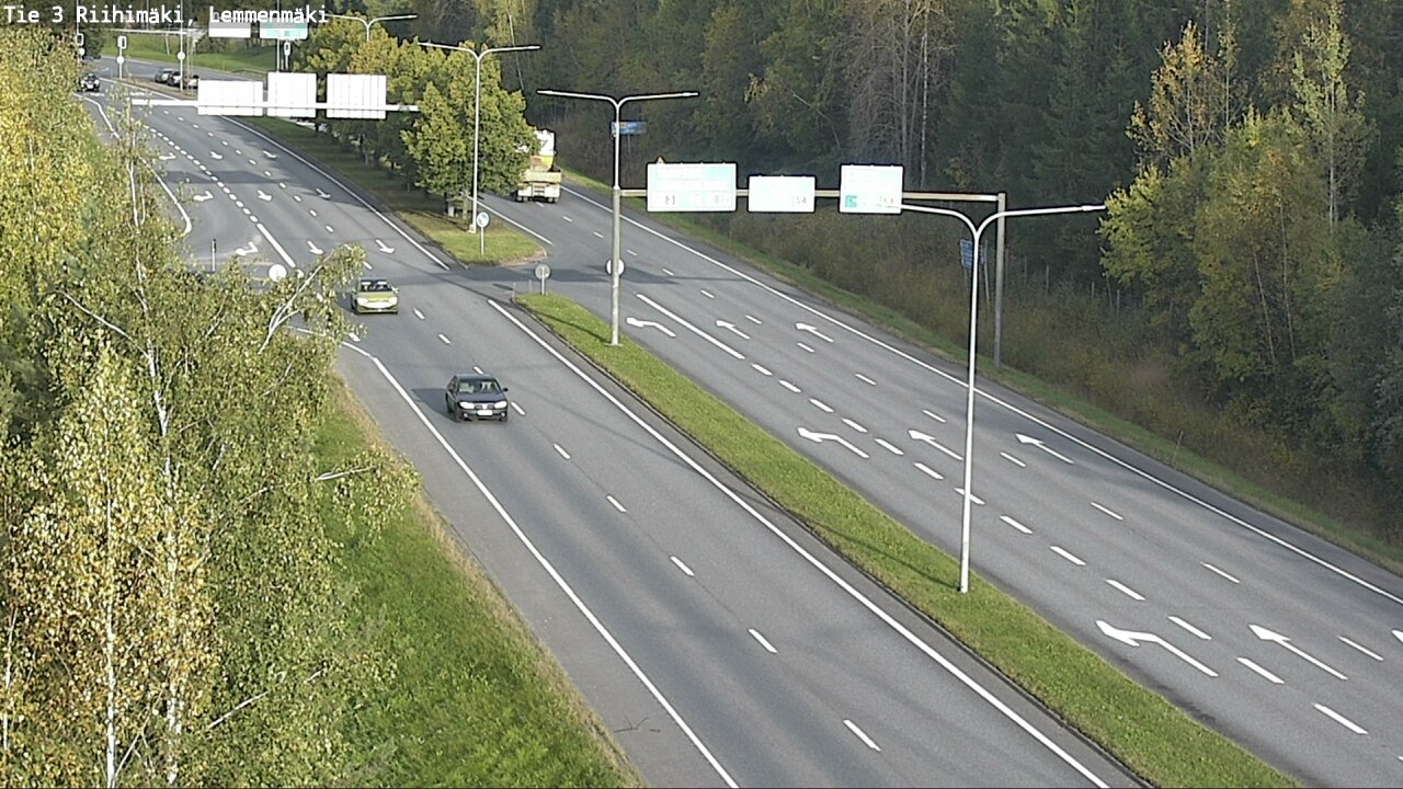 Weather Camera Image Väg 3 Riihimäki, Lemmenmäki, Riihimäki, Kanta-Häme